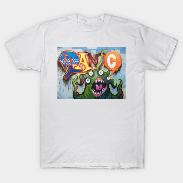 PANIC / Monster T-Shirt by PanicRodriguez